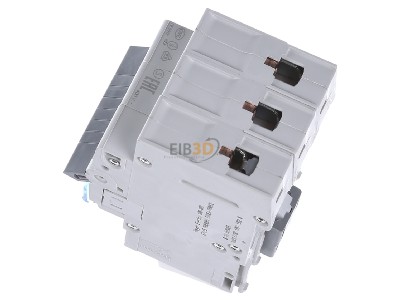 Ansicht oben rechts Hager MCS340 Leitungsschutzschalter 3p. C-40A 6kA 3M QC 