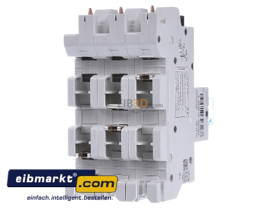 Back view Hager HTS363E Selective mains circuit breaker 3-p 63A
