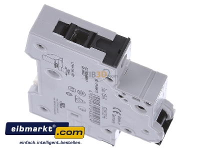 Ansicht oben links Siemens Indus.Sector 5SY6120-6 LS-Schalter B20A,1pol,T=70,6kA 