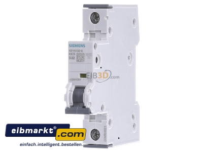 Front view Siemens Indus.Sector 5SY61326 Miniature circuit breaker 1-p B32A
