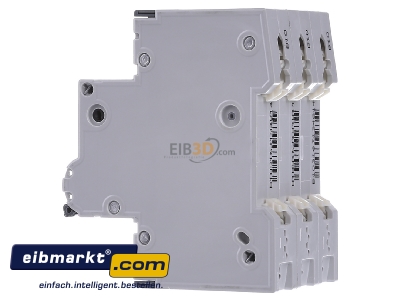 View on the right Siemens Indus.Sector 5SY6310-6 Miniature circuit breaker 3-p B10A
