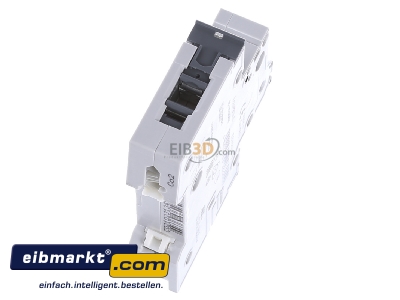 Ansicht oben hinten Siemens Indus.Sector 5SY6102-7 LS-Schalter C2A,1pol,T=70,6kA 