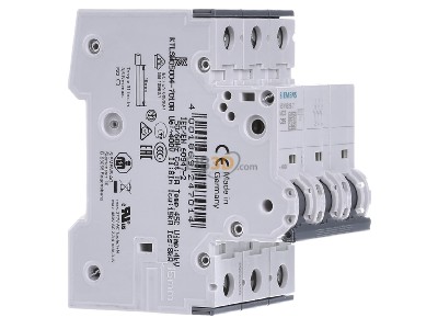 Ansicht links Siemens 5SY6325-7 LS-Schalter C25A,3pol,T=70,6kA 