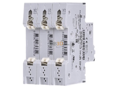 Back view Siemens 5SY6325-7 Miniature circuit breaker 3-p C25A 
