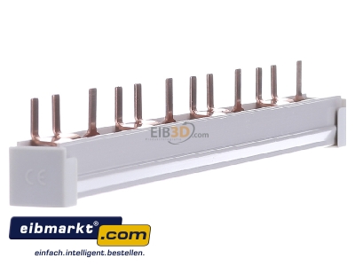 View on the right Siemens Indus.Sector 5ST3738 Phase busbar 3-p 10mm 214mm
