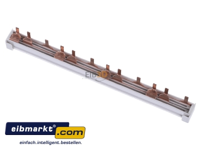 Top rear view Siemens Indus.Sector 5ST3738 Phase busbar 3-p 10mm 214mm
