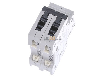 Ansicht oben hinten Siemens 5SY6204-7 LS-Schalter C4A,2pol,T=70,6kA 
