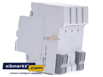 View on the right Hager CDH440D Residual current breaker 4-p 40/0,03A 

