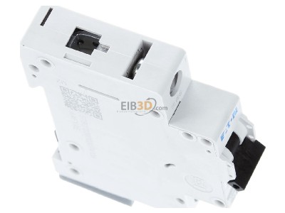 View top left Eaton FAZ-B4/1-HS Miniature circuit breaker 1-p B4A 
