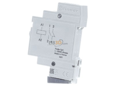 Ansicht rechts Finder 22.23.8.024.4000 Installationsrelais 1S/1 20A 24VAC 