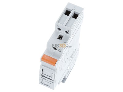Ansicht oben vorne Finder 22.23.8.024.4000 Installationsrelais 1S/1 20A 24VAC 