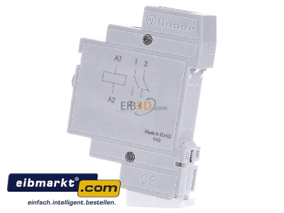 View on the right Finder 222380084000 Installation relay 8VAC
