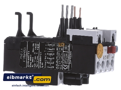 View on the left Eaton (Moeller) FAZ-S6/2 Miniature circuit breaker 2-p
