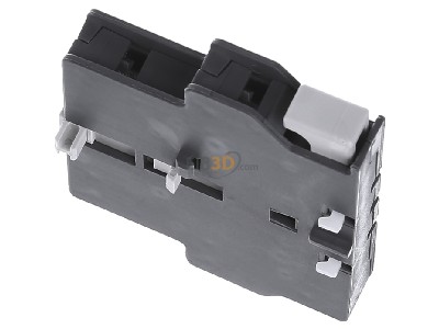 View top right ABB CAL 5-11 Auxiliary contact block 1 NO/1 NC 
