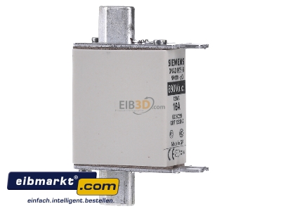 Ansicht links Siemens Indus.Sector 3NA3805-6 NH-Sicherungseinsatz Gr.000 16A,690V/250V 