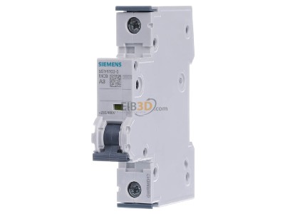 Front view Siemens 5SY4103-5 Miniature circuit breaker 1-p A3A 
