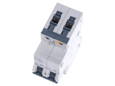 View up front Siemens 5SY5206-7 Miniature circuit breaker 2-p C6A 
