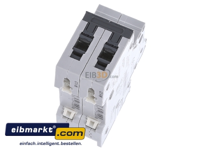 Top rear view Siemens Indus.Sector 5SY6210-6 Miniature circuit breaker 2-p B10A - 
