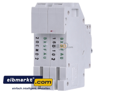 Back view Eaton (Installation) PLI-D16/1N Miniature circuit breaker 1-p D16A 
