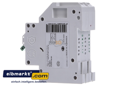 View on the right Eaton (Installation) PLI-D6/2 Miniature circuit breaker 2-p D6A

