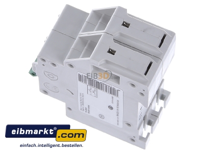 View top right Eaton (Installation) PLI-D6/2 Miniature circuit breaker 2-p D6A
