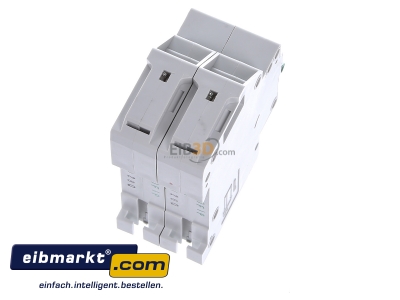 Top rear view Eaton (Installation) PLI-D6/2 Miniature circuit breaker 2-p D6A
