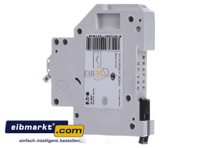 View on the right Eaton (Installation) PLI-B8/1 Miniature circuit breaker 1-p B8A - 
