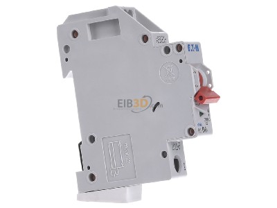 View on the left Eaton PLI-B10/1 Miniature circuit breaker 1-p B10A 
