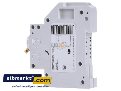 View on the right Eaton (Installation) 101250 Miniature circuit breaker 1-p B13A
