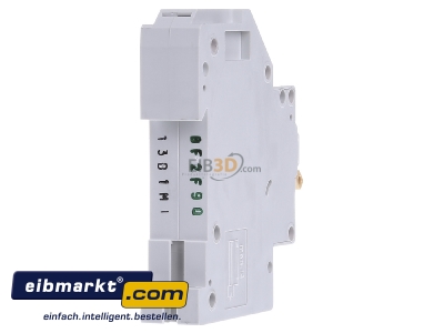 Back view Eaton (Installation) 101250 Miniature circuit breaker 1-p B13A
