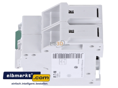 View top right Eaton (Installation) PLI-B6/1N Miniature circuit breaker 1-p B6A
