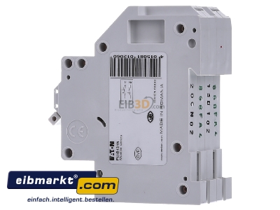 View on the right Eaton (Installation) PLI-B13/1N Miniature circuit breaker 1-p B13A
