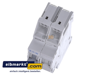 View up front Eaton (Installation) PLI-B16/1N Miniature circuit breaker 1-p B16A
