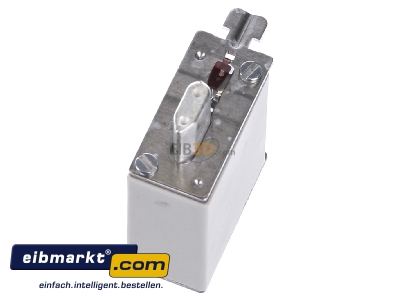 Ansicht oben hinten Siemens Indus.Sector 3NA7824 NH-Sicherungseinsatz G000 80A 500AC/250DC 