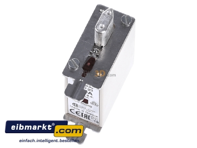 View up front Siemens Indus.Sector 3NA7830 Low Voltage HRC fuse NH000 100A 
