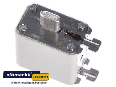 Ansicht oben links Siemens Indus.Sector 3NA7824-7 NH-Sicherungseinsatz G00 80A 500AC/250DCV 