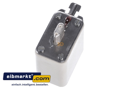 Ansicht oben hinten Siemens Indus.Sector 3NA7824-7 NH-Sicherungseinsatz G00 80A 500AC/250DCV 