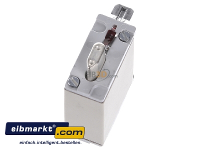 Top rear view Siemens Indus.Sector 3NA6805 Low Voltage HRC fuse NH000 16A
