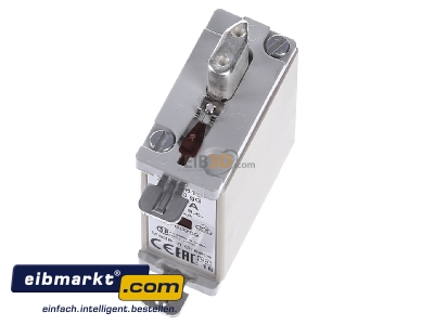View up front Siemens Indus.Sector 3NA6812 Low Voltage HRC fuse NH000 32A
