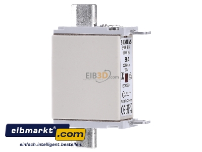 Ansicht links Siemens Indus.Sector 3NA6814 NH-Sicherungseinsatz G000 35A 500AC/250DC 