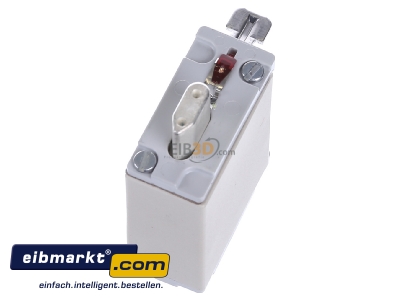 Top rear view Siemens Indus.Sector 3NA6822 Low Voltage HRC fuse NH000 63A
