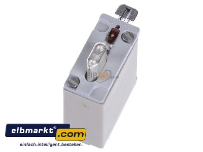 Ansicht oben hinten Siemens Indus.Sector 3NA6824 NH-Sicherungseinsatz G000 80A 500AC/250DC 