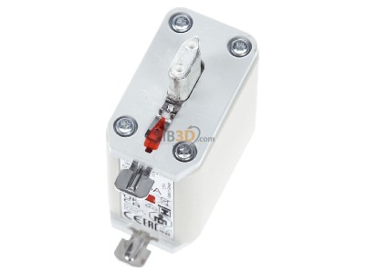 View up front Siemens 3NA6832 Low Voltage HRC fuse NH00 125A 
