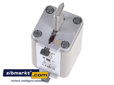 Ansicht oben vorne Siemens Indus.Sector 3NA6140 NH-Sicherungseinsatz G1 200A 500AC/440VDC 