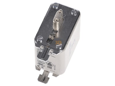 View up front Siemens 3NE8018-1 Low Voltage HRC fuse NH00 63A 
