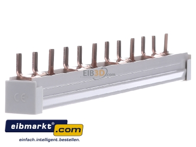 Ansicht rechts Siemens Indus.Sector 5ST3708 Stiftsammelschiene 3-phasig, 214mm 