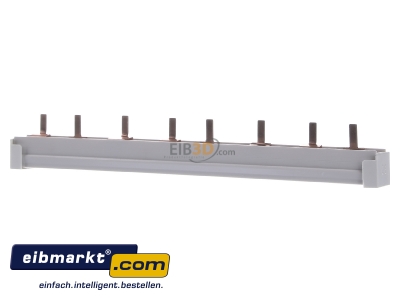 Ansicht hinten Siemens Indus.Sector 5ST3713 Stiftsammelschiene 3x1-phasig+HS,214mm 