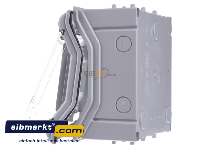 View on the right Hager VE106D Surface mounted distribution board 190mm
