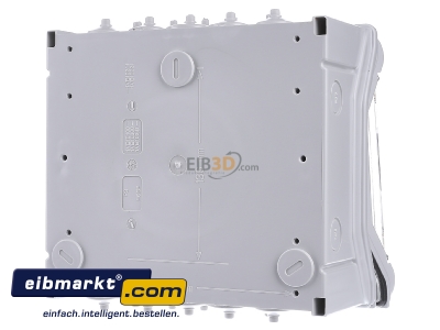 Back view Hager VE110D Surface mounted distribution board 210mm
