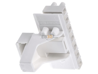 Back view Hager KT07B Distribution terminal block 7-p 
